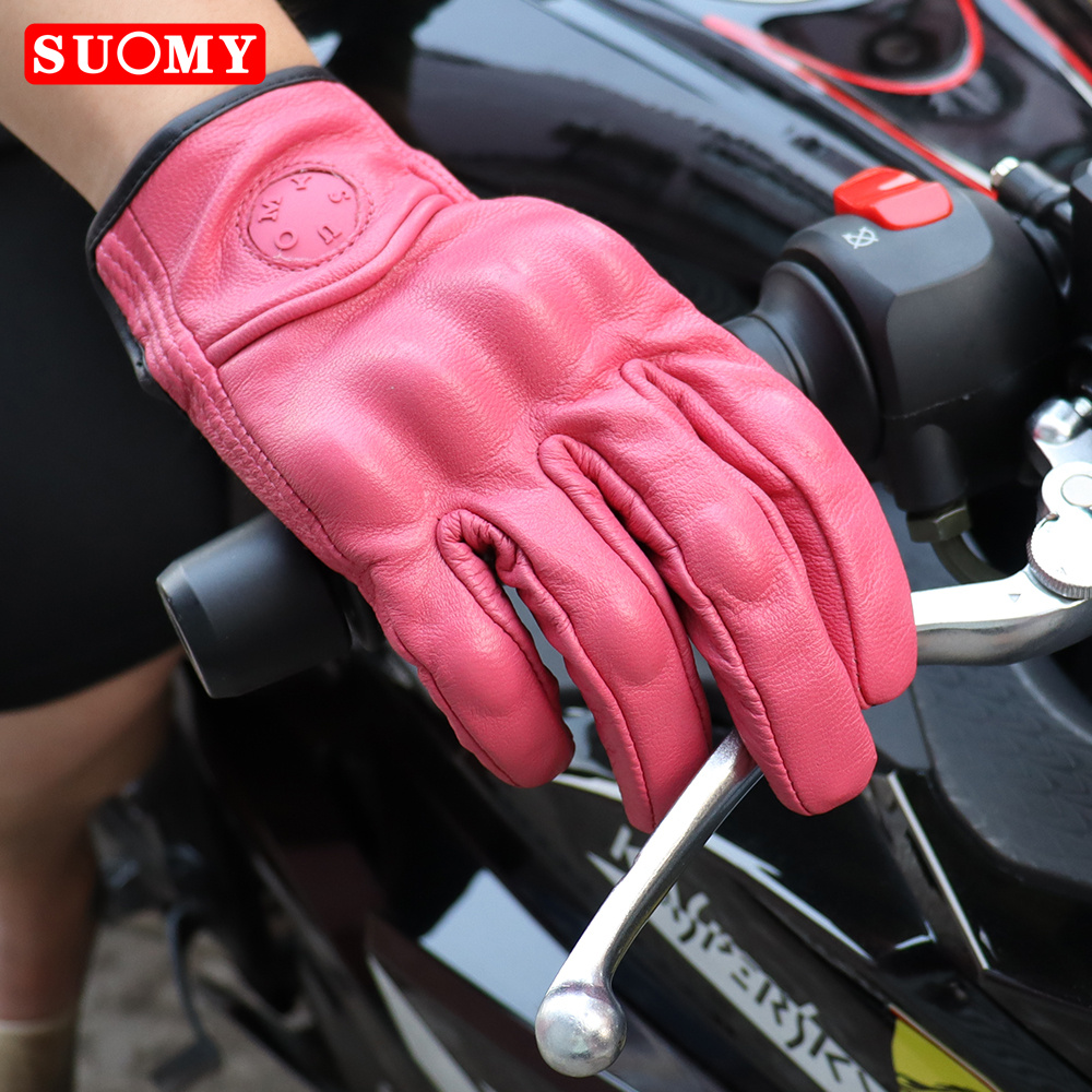 SUOMY Lady Pink Retro Leather  - đánh giá và giá Xs Motorcycle Gear