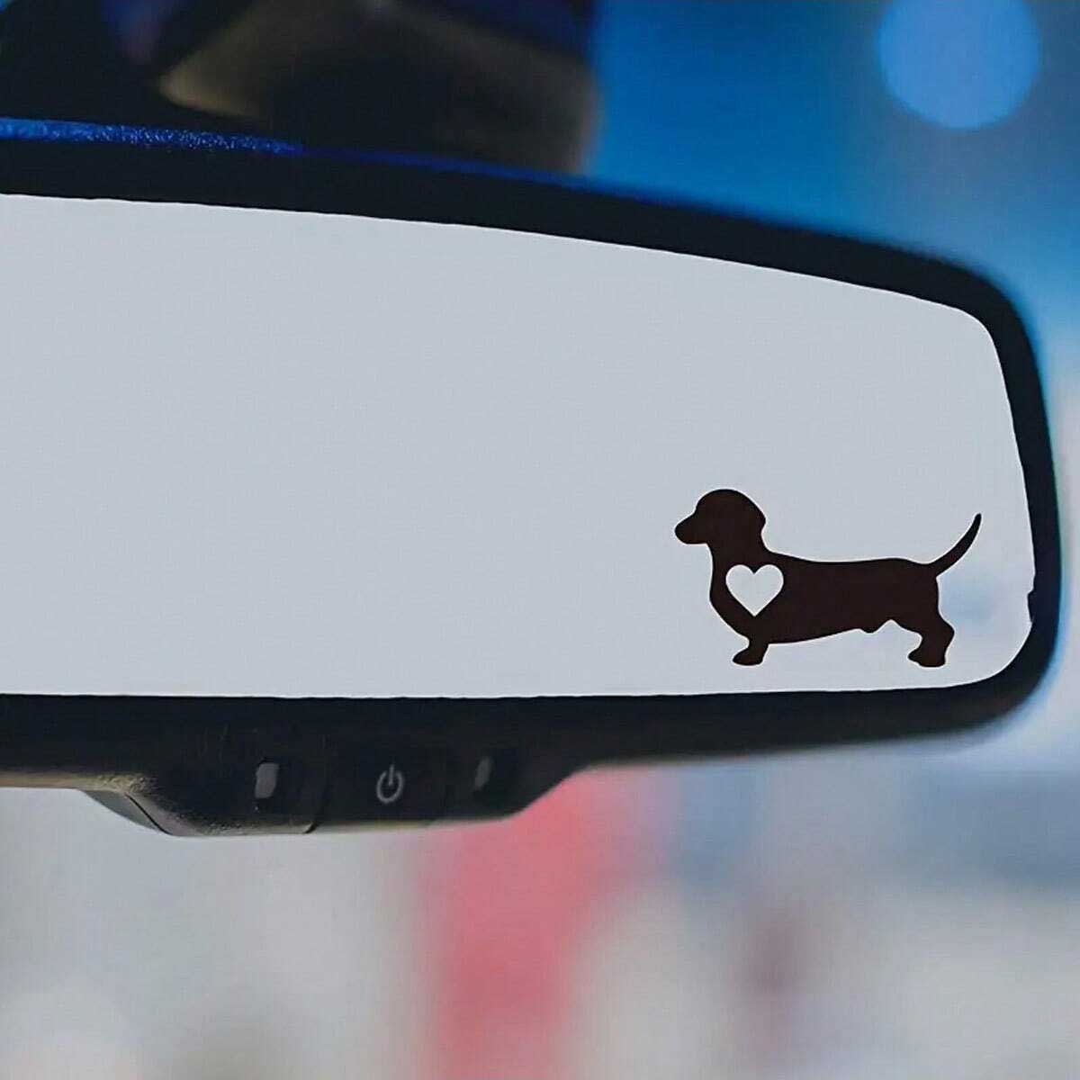 1 Pack Shape Dachshund Car Sti - đánh giá và giá Motorcycle Gear For Dogs