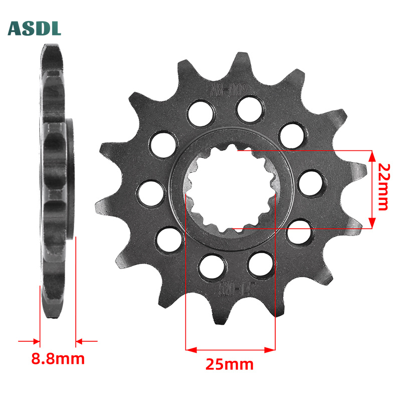 520 Motorcycle Front Rear Gear - đánh giá và giá Motorcycle Gear Usa