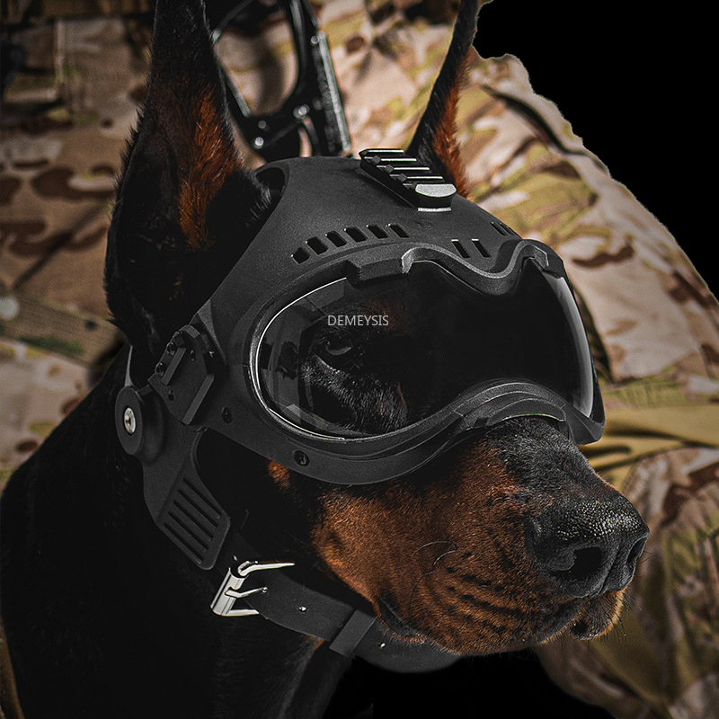 Outdoor Hunting Dog Helmet Pet - đánh giá và giá Motorcycle Gear For Dogs