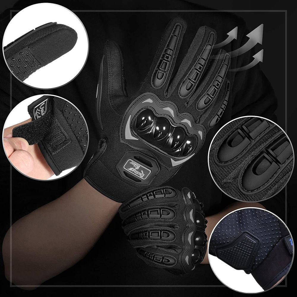 Motorcycle Racing Gloves Fall  - đánh giá và giá Motorcycle Gear Blue
