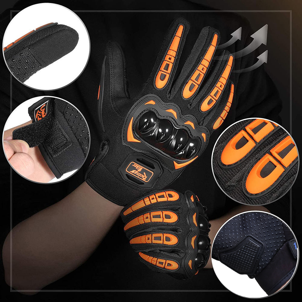 Motorcycle Racing Gloves Fall  - đánh giá và giá Motorcycle Gear Blue