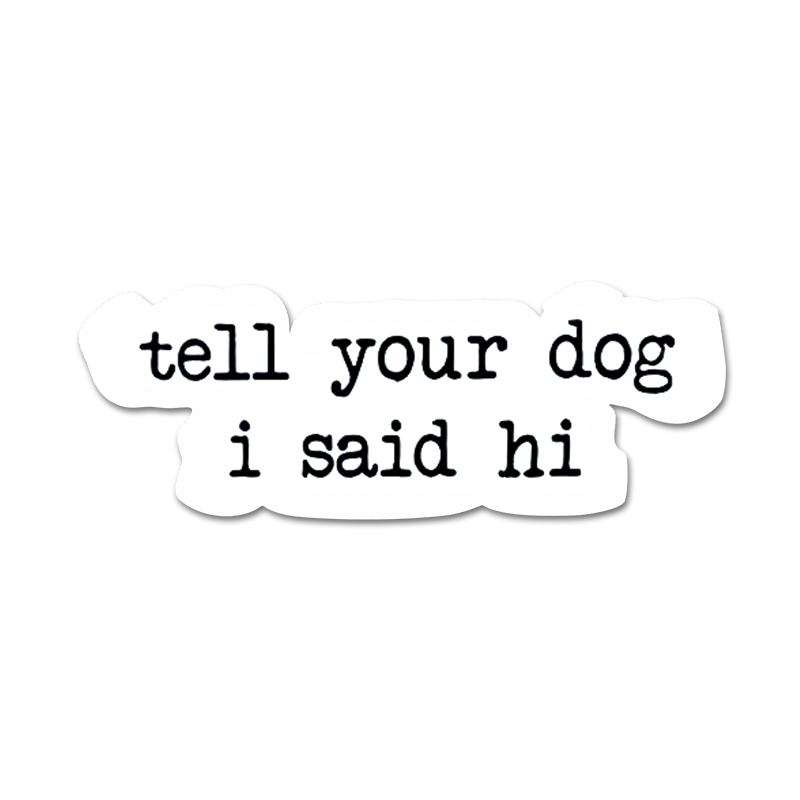 Creative text stickers tell yo - đánh giá và giá Motorcycle Gear For Dogs