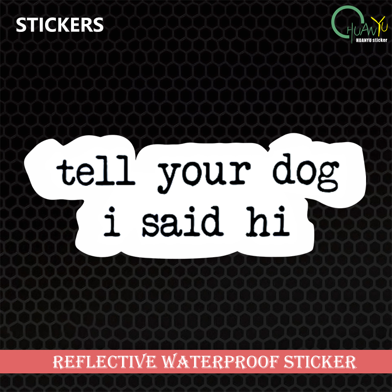 Creative text stickers tell yo - đánh giá và giá Motorcycle Gear For Dogs