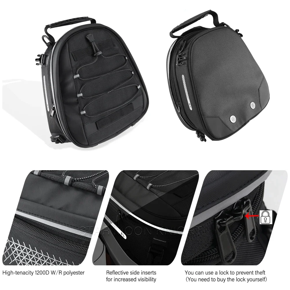 Motorcycle Rear Seat Bag Lugga - đánh giá và giá Tail Bag Rack